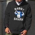 Daddy Shark Gym Lover Dad Birthday Gifts Men Hoodie