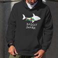 Daddy Shark Puzzle Dad Birthday Gifts Men Hoodie