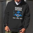 Daddy Shark Of Two Men Hoodie