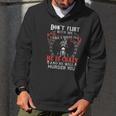 Dont Flirt With Me I Have A Biker Dad Special 2022 Gift Men Hoodie