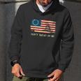 Dont Tread On Me Vintage Usa American Flag Distressed Men Hoodie