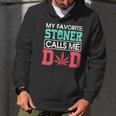 My Favorite Stoner Calls Me Dad Weed Shirtsn Men Hoodie