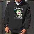 Grandpa Shark Funny Fathers Day Men Hoodie