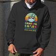 Grandpa Shark Gift For Grandfather Men Hoodie