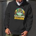 Grandpa Shark Grandpa Gifts From Grandchildren Fathers Day Men Hoodie