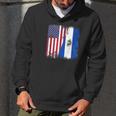 Half Salvadoran Flag Vintage El Salvador Usa Gift Men Hoodie