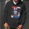 Theodore Roosevelt 4Th Of July Just Here To Bang American Flag Men Hoodie