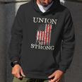 Pro Workers American Union Strong Pledge Allegiance To Flag Men Hoodie