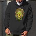 Rastafari Lion Dreadlock Jamaican Flag Reggae Music Rasta Men Hoodie