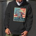 Recall Gavin Newsom 4Th Of July Us American Flag Eagle Men Hoodie