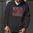 Red Fridays Remember Everyone Deployed American Flag Men Hoodie