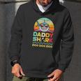 Retro Vintage Daddy Shark Doo Doo Men Hoodie