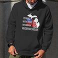 I Stand With That Woman From Michigan State American Flag Men Hoodie