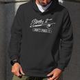 Stroke It Dont Poke It 8 Ball Cue Pool Dad Men Hoodie