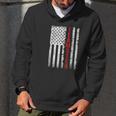 Teamster Proud American Flag Men Hoodie