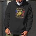 Usmc Marines Double Flag Men Hoodie