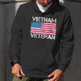 Vietnam Veteran Vintage Us Flag Military Vet Gift Men Hoodie