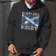 Vintage Style Saltire Scottish Flag Men Hoodie