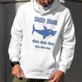 Daddy Shark Lovely Boy Dad Birthday Gifts Men Hoodie