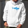 Mens Daddy Shark Short Sleeve Top Men Hoodie