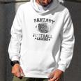 Mens Fantasy Football Legend Funny Season Novelty Graphic Dad Gameday Men Hoodie