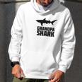 Grandpa Shark Shirt Matching Family Tribe Papa Men Hoodie