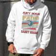 Any Man Can Be A Father Special Men Can Be Daddy Shark Men Hoodie