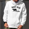 Vintage Daddy Bear With 2 Two Cubs Dad Father Papa T-Shirt Men Hoodie