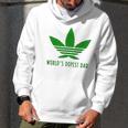 Weed Worlds Dopest Dad Funny Men Hoodie