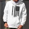 Wheel Spin Addict Silverado 1500 Truck American Flag Men Hoodie