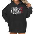 Beer Guns Jeeps & FreedomWomen Hoodie