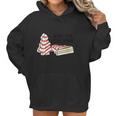 Womens Blood Type Little Debbie Inspired Tree Snack Cake Women Hoodie