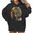 Christian Lion Jesus Im No Longer A Slave To Fear Km Women Hoodie