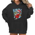 Diving Santa H2o H2o H2o Funny Christmas Dive Scuba Diver Women Hoodie