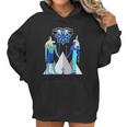 Egyptian God Anubis And Goddess Women Hoodie