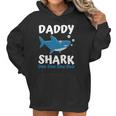 Fathers Day Gift From Wife Son Daughter Daddy Shark Doo Doo Women Hoodie