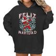 Feliz Navidad Dabbing Christmas Gift Women Hoodie