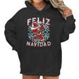 Feliz Navidad Dabbing Christmas Sombrero Women Hoodie