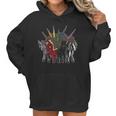 The Four Unicorns Of The Apocalypse Horsemen Parody Women Hoodie