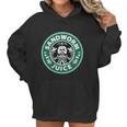 Funny Halloween Beetlejuice Coffee Halloween Sandworms Juice Women Hoodie