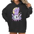 Funny Kawaii Pastel Goth Cute Creepy Witchy Cat And Skull Men Women T-Shirt Graphic Print Casual Unisex Tee Women Hoodie