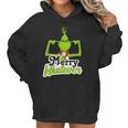 Grinch Christmas Merry Whatever Women Hoodie