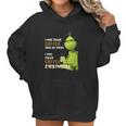 Grinch Coffee Women Hoodie