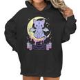 Kawaii Pastel Goth Cute Creepy Black Cat V2 Men Women T-Shirt Graphic Print Casual Unisex Tee Women Hoodie