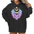 Kawaii Pastel Goth Cute Creepy Crescent Moon Bat Men Women T-Shirt Graphic Print Casual Unisex Tee Women Hoodie