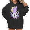 Kawaii Pastel Goth Cute Creepy Witchy Cat And Skull V2 Men Women T-Shirt Graphic Print Casual Unisex Tee Women Hoodie