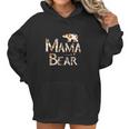 Mama Bear Mom Life Floral Heart Women Hoodie