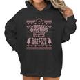 Merry Christmas Shitter Was Full Shitter Funny Retro Classic Xmas Women Hoodie