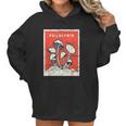 Psilocybin Retro Psychedelic Magic Mushrooms Women Hoodie