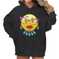 Smiling Emojis Lady Bling Face Glasses Women Women Hoodie